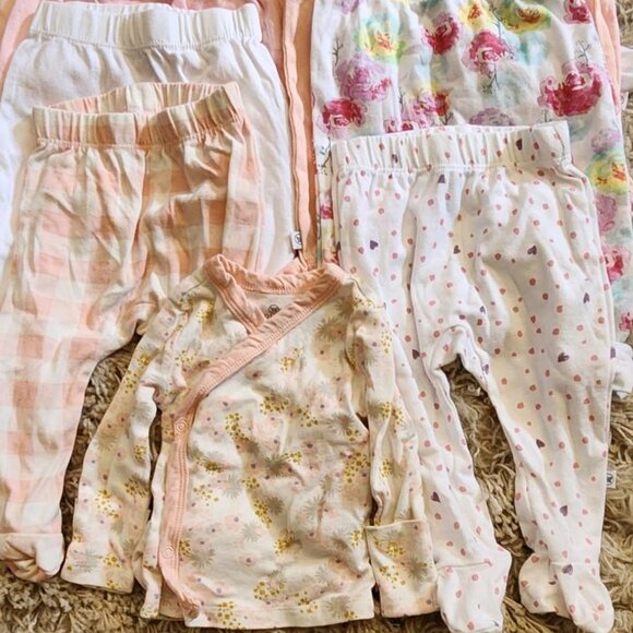 Honest Baby Organic Cotton Bundle of 11 Items -0-3 M - Picture 2 of 5